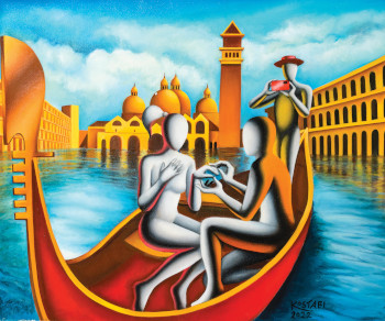 City of Enchantment: Mark Kostabi in Venice