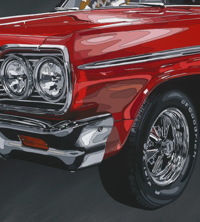 1964 Chevrolet Impala Signed